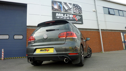 Milltek Sport - Cat/DPF Back Exhaust (Multiple Options) - VW Golf MK6 GTD 2.0 TDi