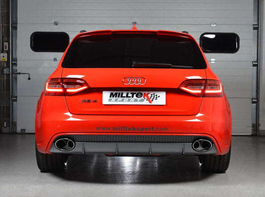Milltek Sport - Cat Back Exhaust (Multiple Options) Audi RS4 B8 Avant