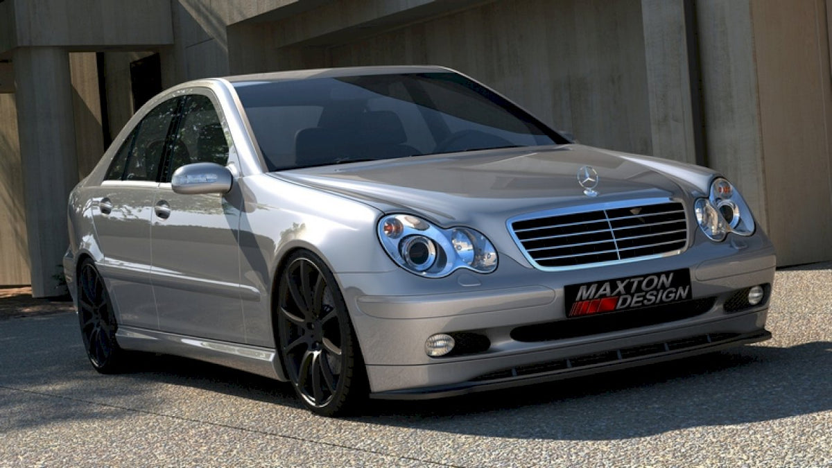 Maxton Design - MERCEDES C-CLASS W203 FRONT SPLITTER (FOR STANDARD VERSION) 2000-2004