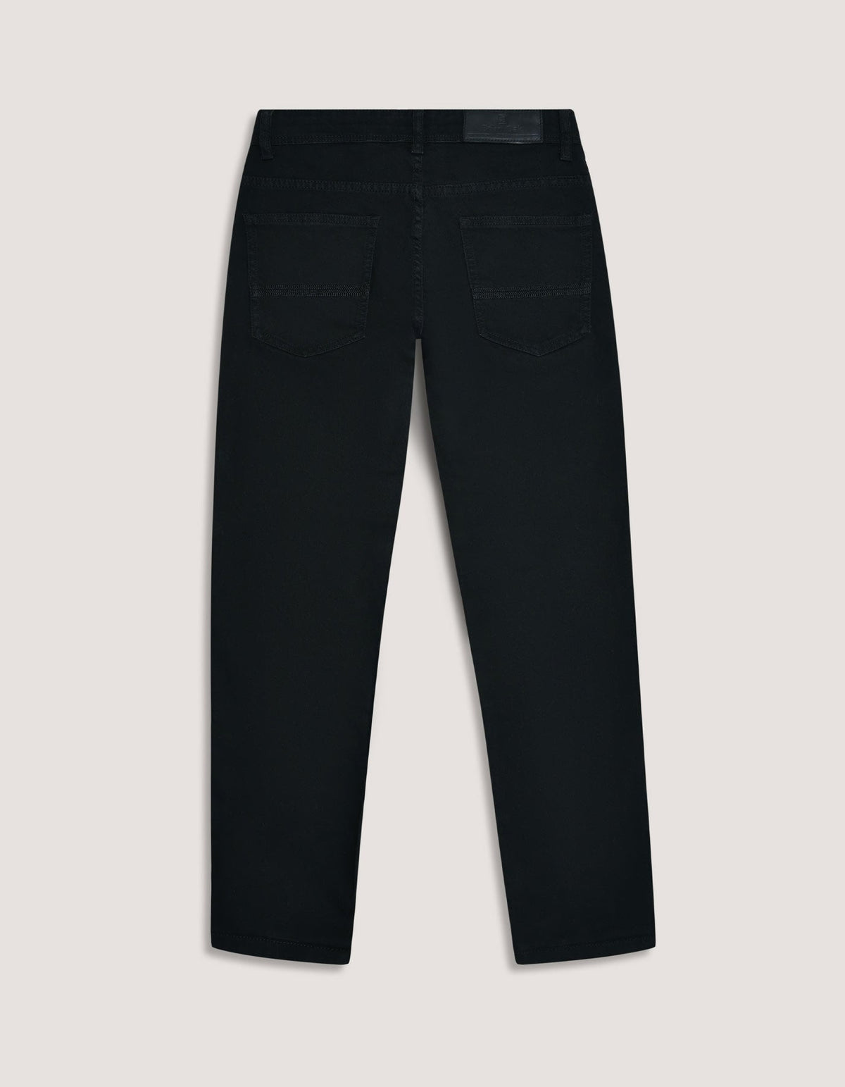 Black Comfort Stretch Jeans - Regular Fit