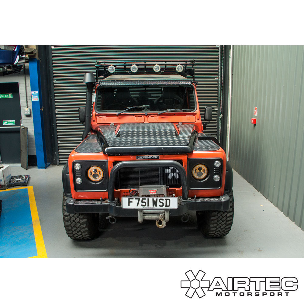 AIRTEC MOTORSPORT SIDE MOUNT INTERCOOLER UPGRADE FOR LAND ROVER 200TDI PLATFORM