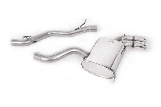 Milltek Sport - Cat Back Exhaust (Resonated or None Resonated) Audi S3 8P 3-Door