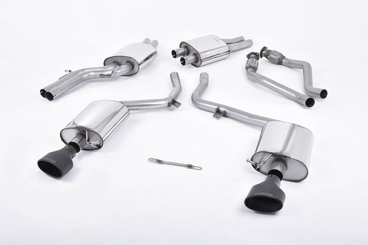 Milltek Sport - Cat Back Exhaust (Multiple Options) Audi S4 B8 3.0 V6
