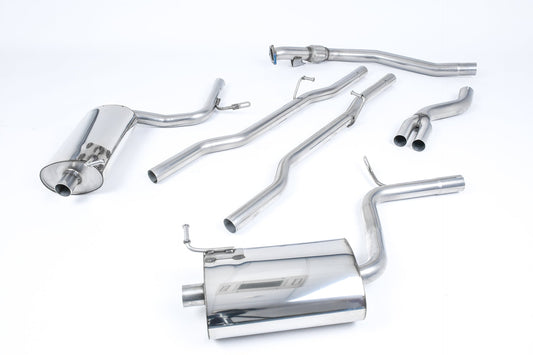 Milltek Sport - Cat Back Exhaust - Audi A4 B6 1.8T Quattro (Cabriolet)