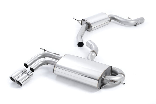 Milltek Sport - Cat Back Exhaust - Audi A3 8P 2.0 FSI 2WD 3 Door (Multiple Options)