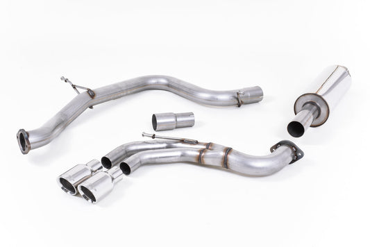 Milltek Sport - Cat Back Exhaust (Multiple Options) Golf MK7 GTD (2013-2016)