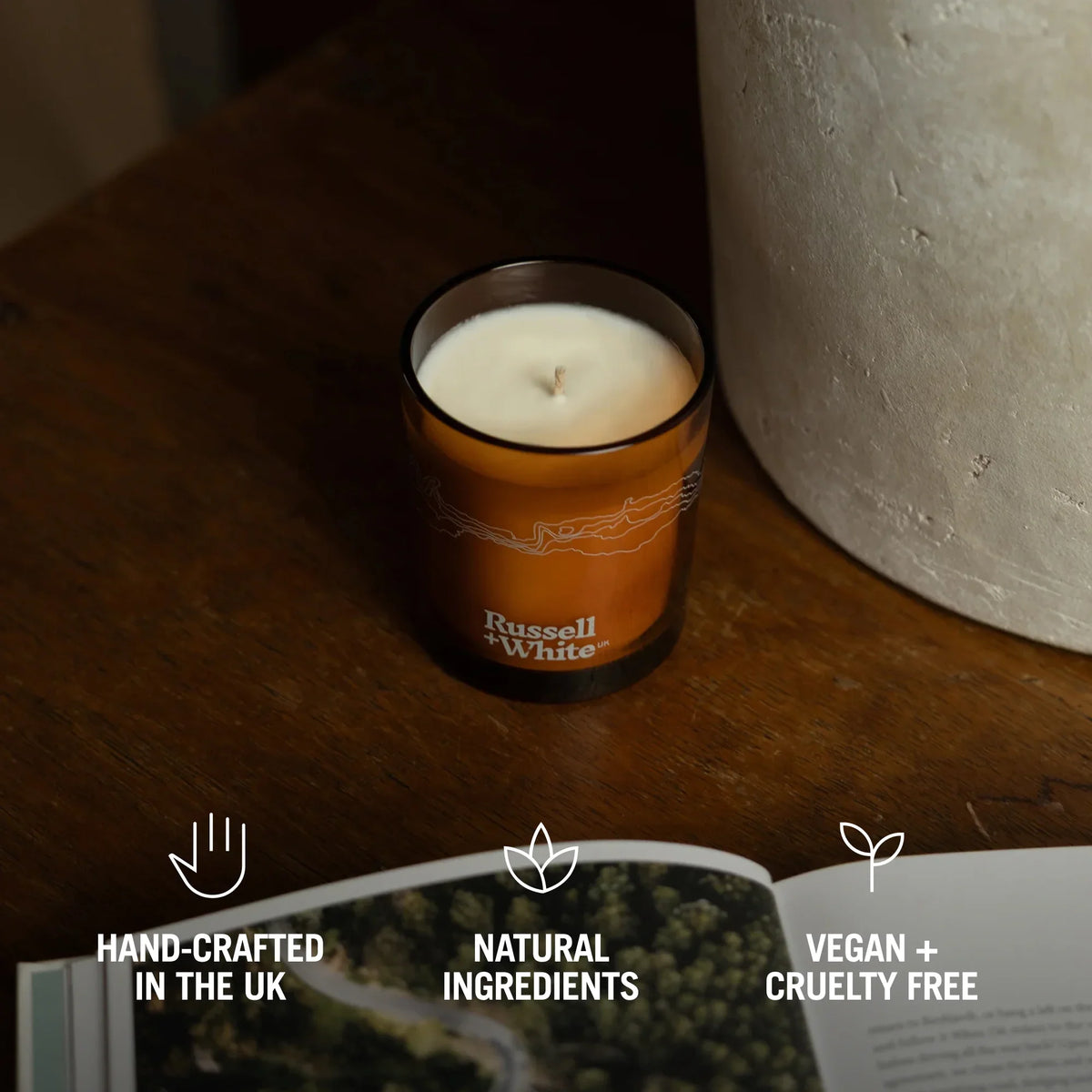 Eastern Garden 250g Scented Soy Candle Refill