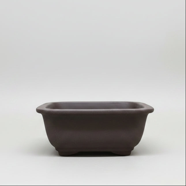 Unglazed Bonsai Pot | Rectangle | 16cm x 12cm x 5cm