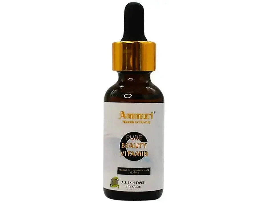 Vitamin C 30% Face Serum with Hyaluronic Acid (30ml) | Ammuri
