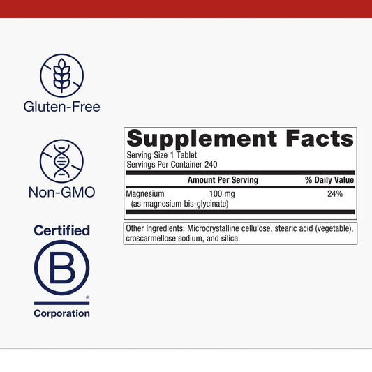 Metagenics Magnesium Glycinate - Highly Absorbable Magnesium for Sleep, Stress & Muscle Support