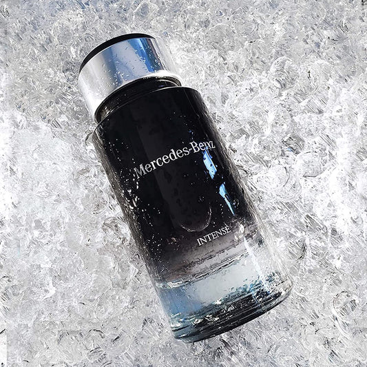 Mercedes-Benz Intense Eau de Toilette for Men - Spicy Aromatic Natural Spray, 4 oz