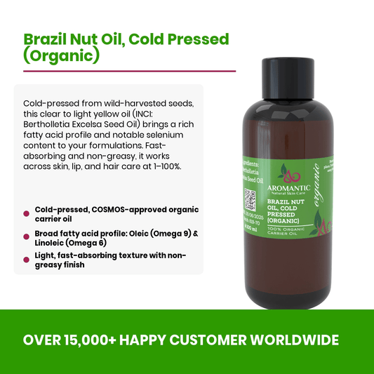 Organic Brazil Nut Oil