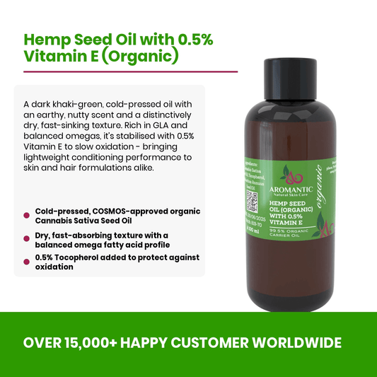 Organic Hemp Seed Oil
