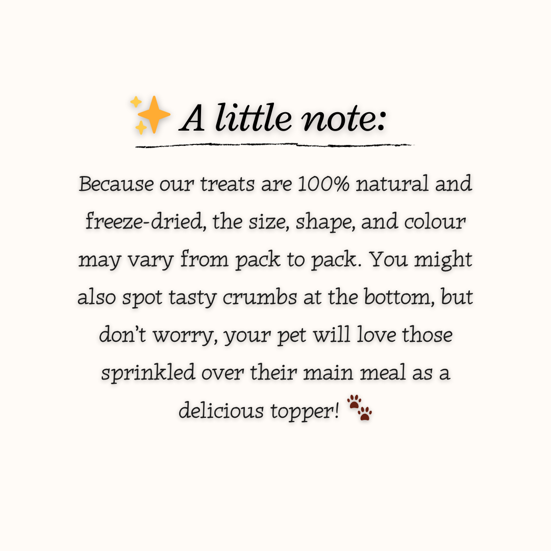 Cluck & Crunch - 100% Freeze-Dried Chicken Treats | Tail Tips UK | 50g pack