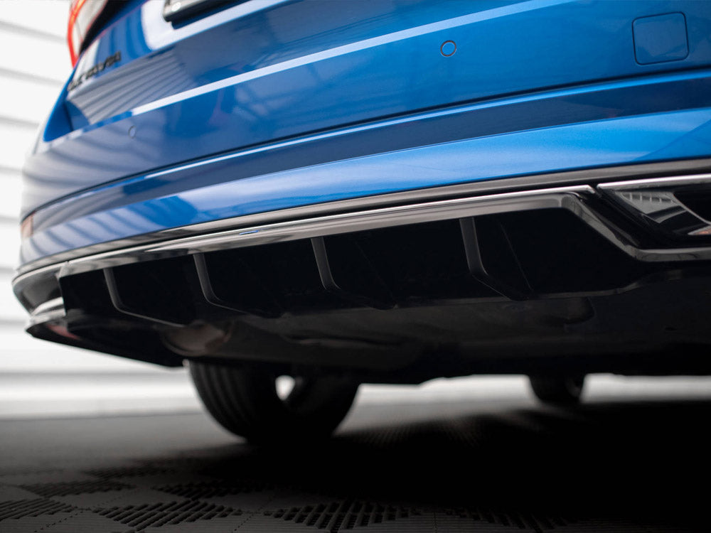 Maxton Design - CENTRAL REAR SPLITTER (VERTICAL BARS) SKODA OCTAVIA SPORTLINE MK4