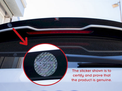 Maxton Design - SPOILER EXTENSION V.2 FORD FIESTA MK6 ST (2004-2008)