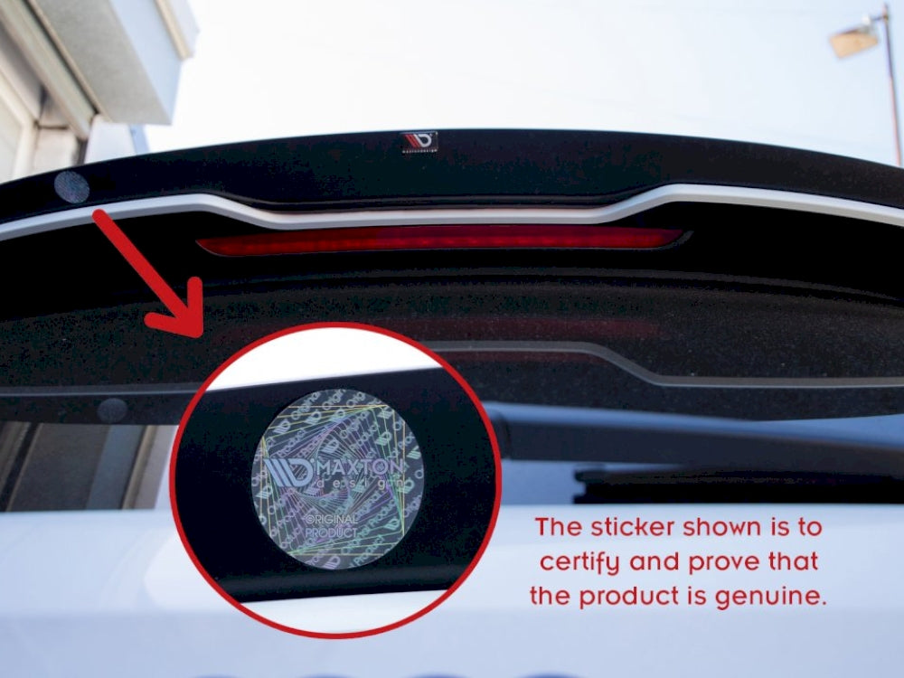 Maxton Design - SPOILER CAP LEXUS ES F SPORT MK7
