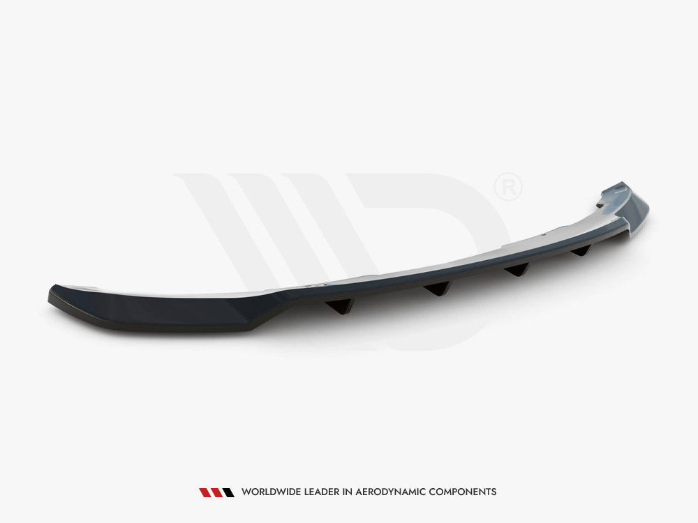Maxton Design - CENTRAL REAR SPLITTER (VERTICAL BARS) BMW I3 MK1 FACELIFT (2017-2022)