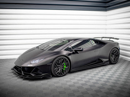 Maxton Design - SIDE SKIRTS DIFFUSERS LAMBORGHINI HURACAN EVO (2020-)