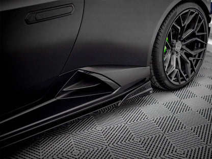 Maxton Design - SIDE SKIRTS DIFFUSERS LAMBORGHINI HURACAN EVO (2020-)