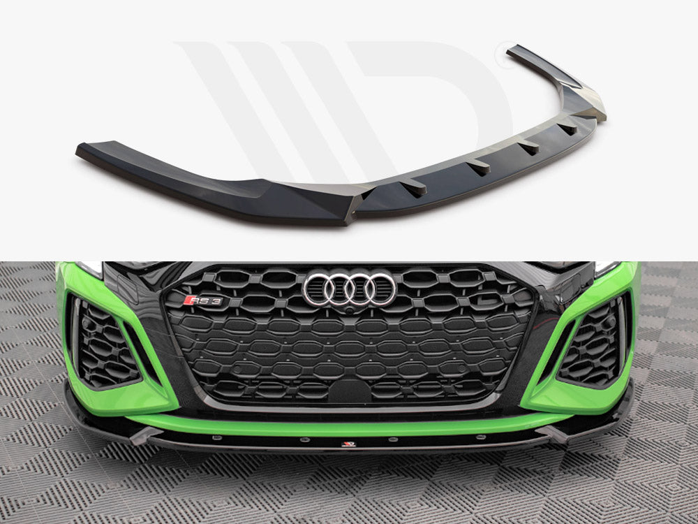 Maxton Design - FRONT SPLITTER V.1 AUDI RS3 8Y (2020-2024)