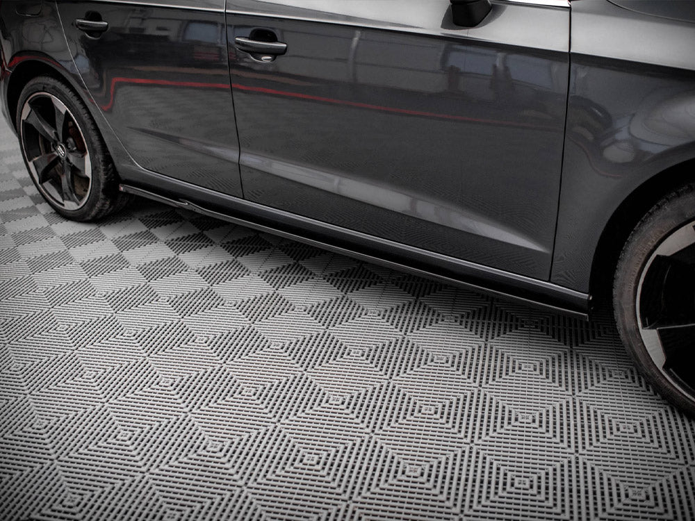 Maxton Design - SIDE SKIRTS DIFFUSERS AUDI A3 SPORTBACK 8V