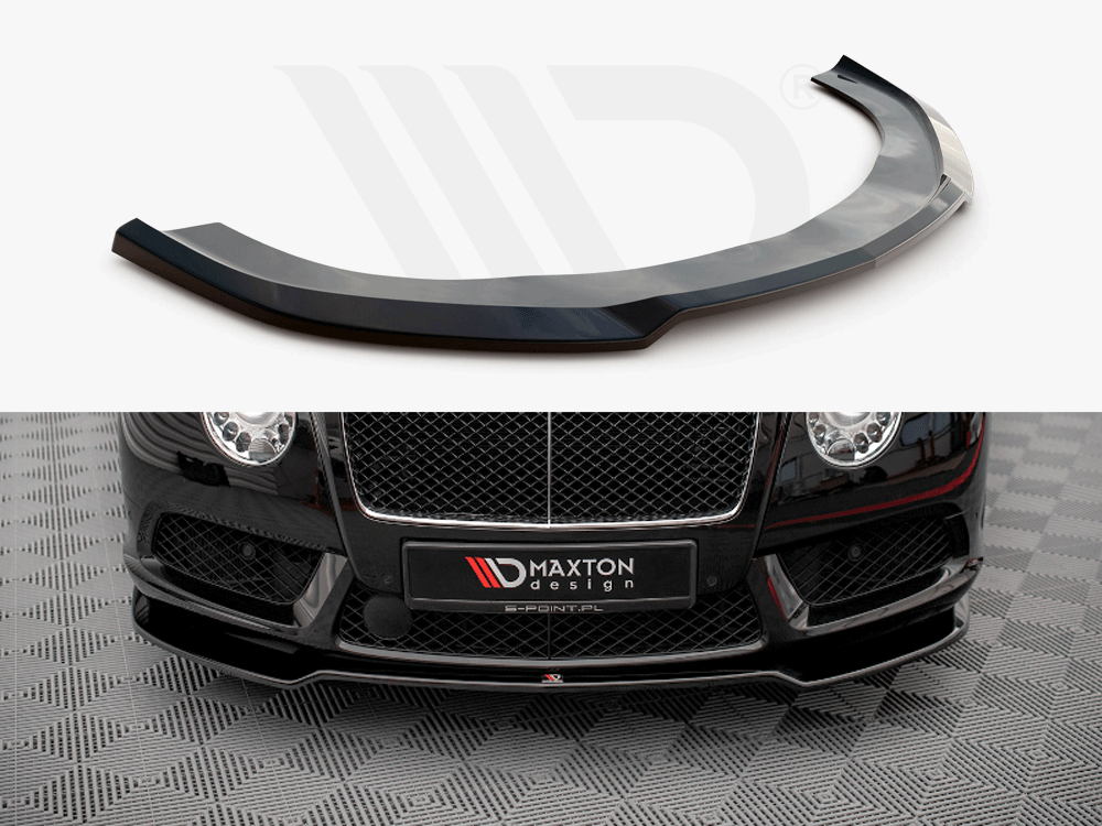 Maxton Design - FRONT SPLITTER V.1 BENTLEY CONTINENTAL GT V8 S MK2 (2014-2016)