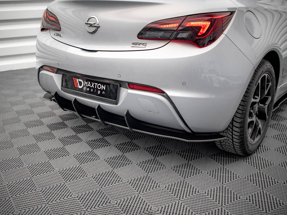 Maxton Design - STREET PRO REAR DIFFUSER OPEL ASTRA GTC OPC-LINE J (2011-2018)