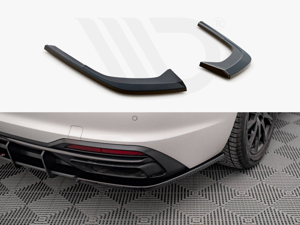 Maxton Design - REAR SIDE SPLITTERS AUDI A4 B9 FACELIFT