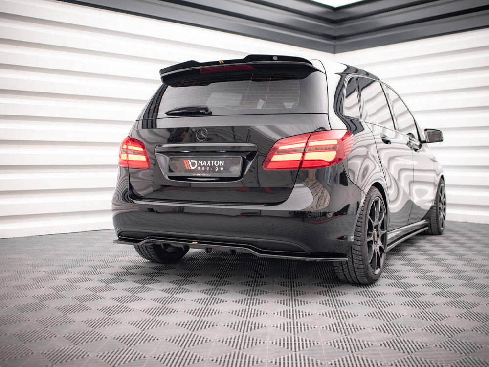 Maxton Design - REAR SPLITTER (VERTICAL BARS) MERCEDES B W246 FACELIFT