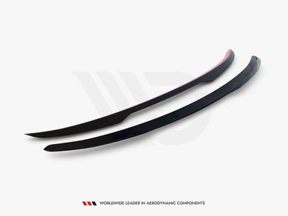 Maxton Design - LOWER SPOILER CAP KIA EV6 GT-LINE MK1