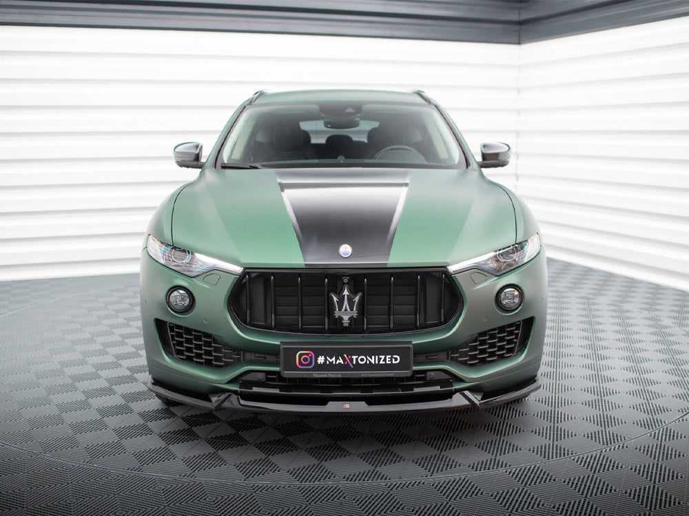 Maxton Design - FRONT SPLITTER V.1 MASERATI LEVANTE MK1