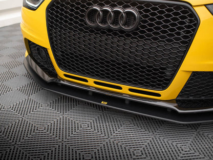 Maxton Design - STREET PRO FRONT SPLITTER AUDI RS4 B8