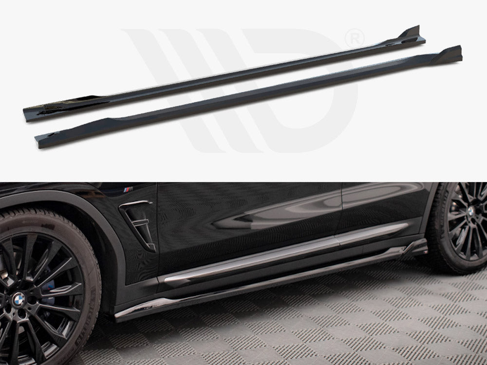 Maxton Design - SIDE SKIRTS DIFFUSERS BMW X3 G01