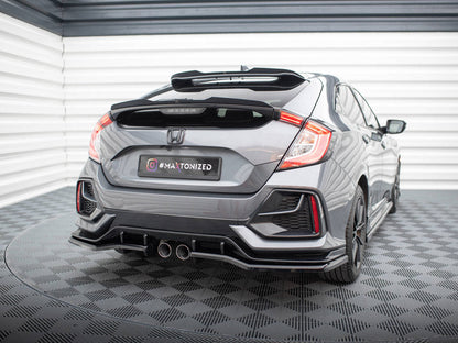Maxton Design - UPPER SPOILER CAP HONDA CIVIC SPORT MK 10