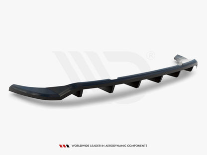 Maxton Design - CENTRAL REAR SPLITTER (VERTICAL BARS) AUDI Q3 SPORTBACK F3