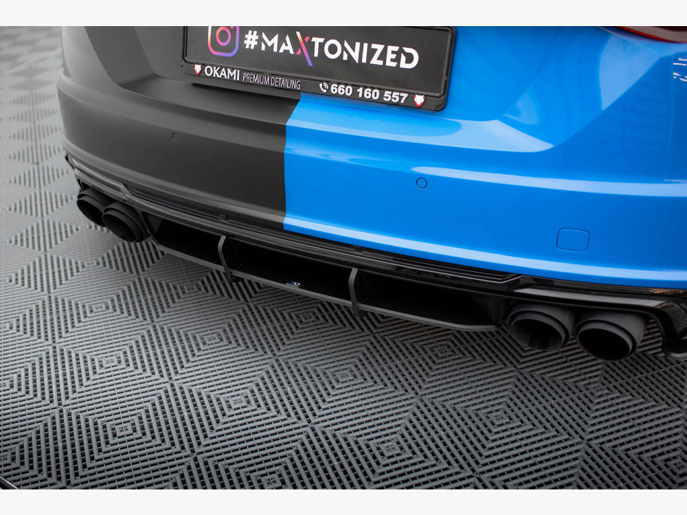 Maxton Design - Street PRO Rear Diffuser Audi TT S 8S Facelift
