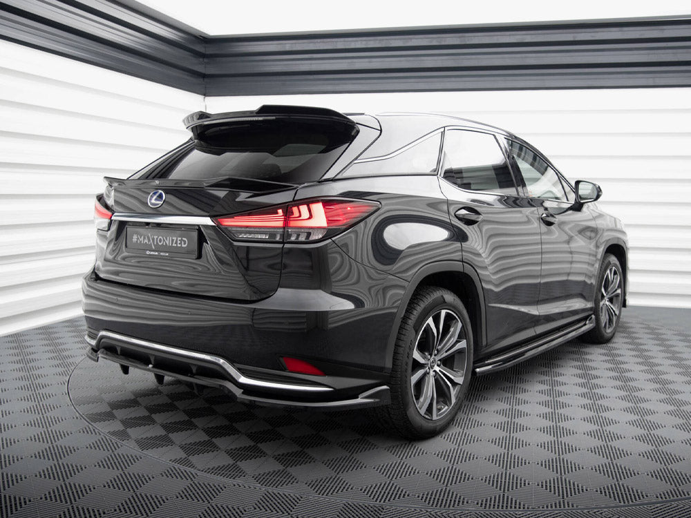 Maxton Design - Lower Spoiler CAP 3D Lexus RX Mk4 Facelift