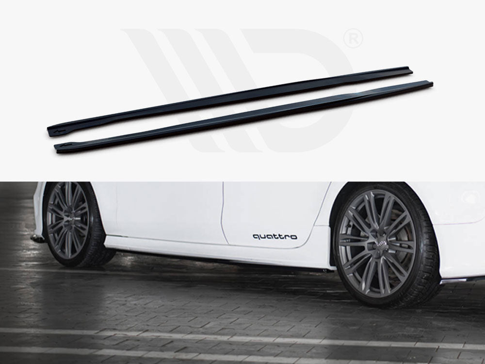 Maxton Design - Side Skirts Diffusers V.2 Audi RS7 C7