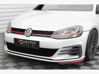 Maxton Design - Front Side Splitters Volkswagen Golf GTI / GTD Mk7 Facelift