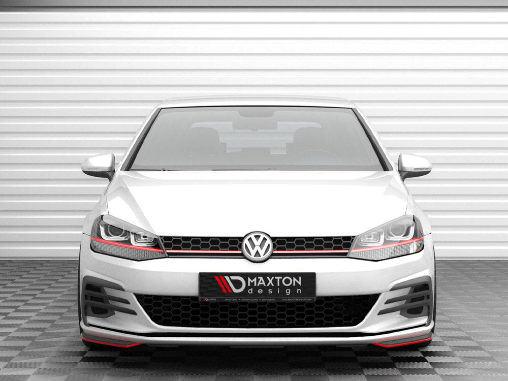 Maxton Design - Front Side Splitters Volkswagen Golf GTI / GTD Mk7 Facelift