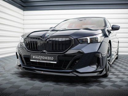 Maxton Design - Front Splitter V.2 BMW 5 / i5 M-Pack Sedan / Touring G60 / G61