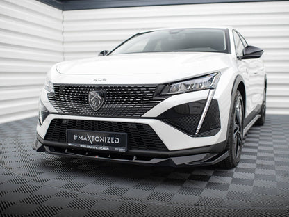 Maxton Design - FRONT SPLITTER PEUGEOT 408 MK1