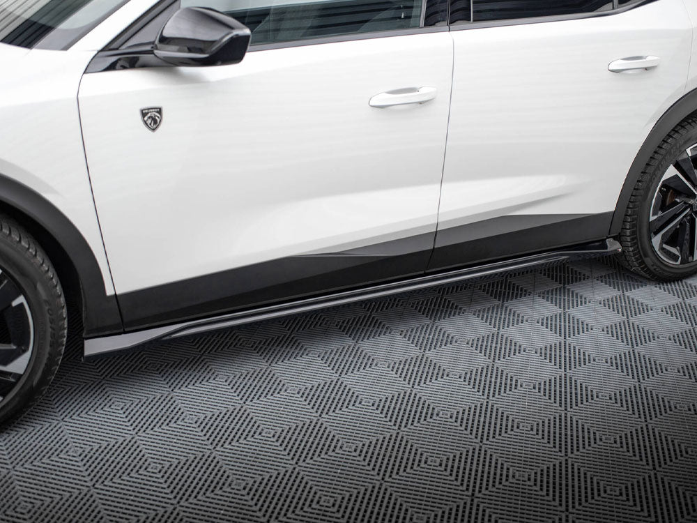 Maxton Design - SIDE SKIRTS DIFFUSERS PEUGEOT 408 MK1