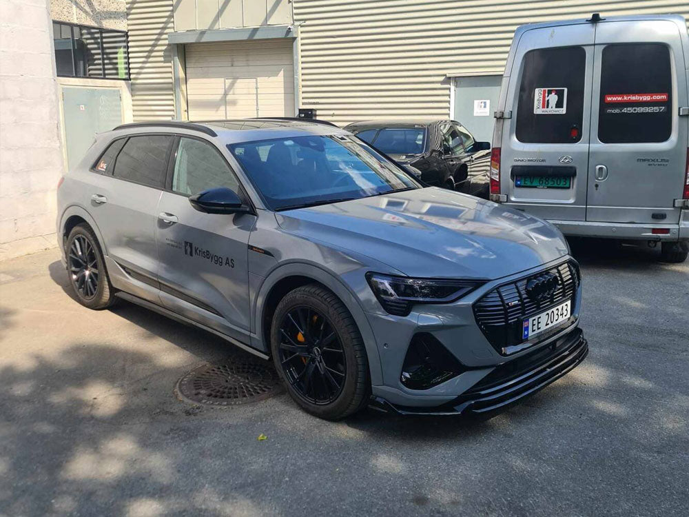 Maxton Design - FRONT SPLITTER AUDI E-TRON S-LINE