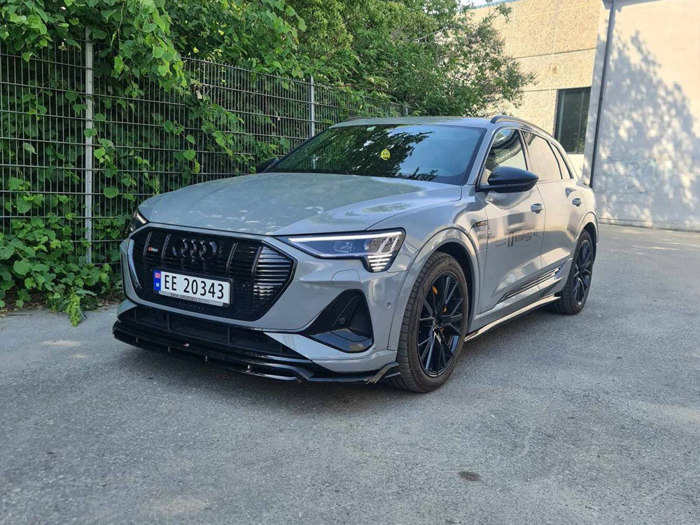 Maxton Design - FRONT SPLITTER AUDI E-TRON S-LINE