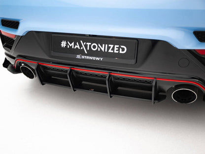 Maxton Design - Street PRO Rear Diffuser Hyundai Veloster N Mk2