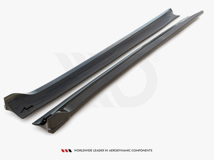 Maxton Design - Side Skirts Diffusers V.3 Tesla Model 3 Performance Mk1 Facelift