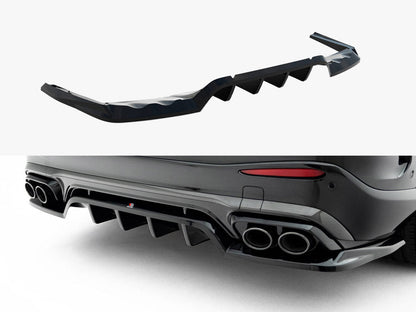 Maxton Design - Rear Splitter (Vertical Bars) Mercedes-AMG GLC 43 X254