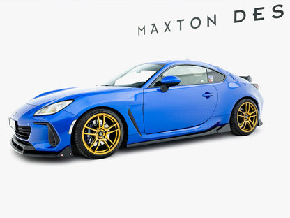 Maxton Design - Side Skirts Diffusers V.1 + Flaps Subaru BRZ Mk2